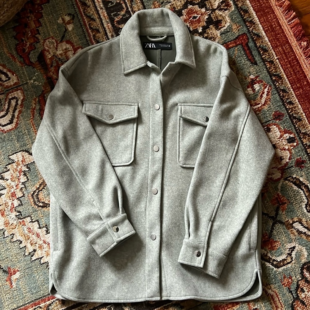 Zara Fleece Shacket